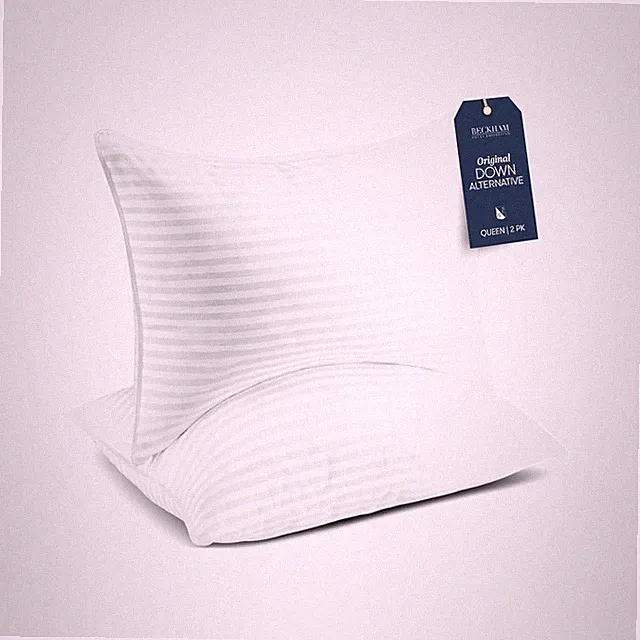 Beckham Hotel Collection Bed Pillows Standard/Queen Size Set of 2 Plush Gel
