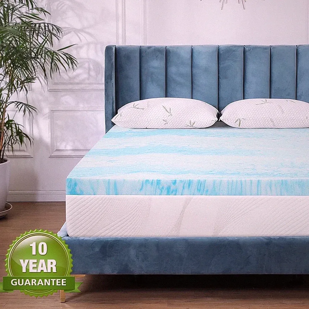 Beddle gel memory foam mattress topper