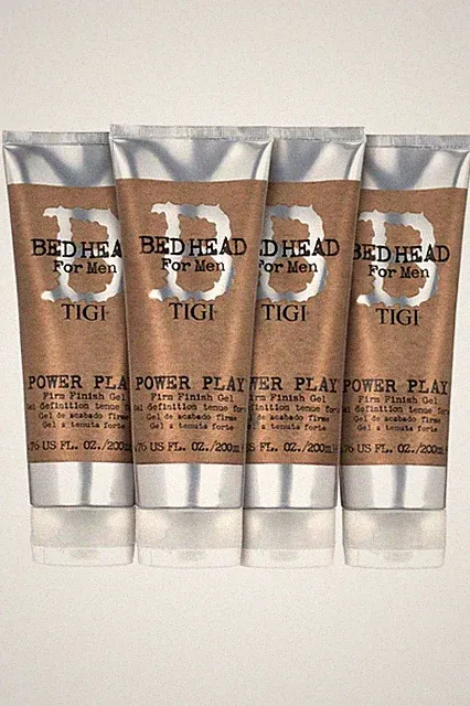 [PACK OF 4] TIGI Bed Head For Men Power Play Firm Finish Gel, 6.76 Oz