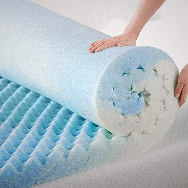 Swirl Gel Cooling Mattress Topper, Twin, WonderBox Packaging