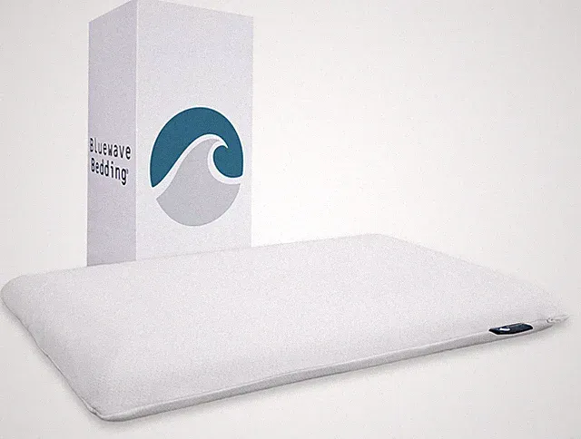 Ultra Slim Gel Memory Foam Pillow for Stomach and Back Sleepers - Thin, Flat...